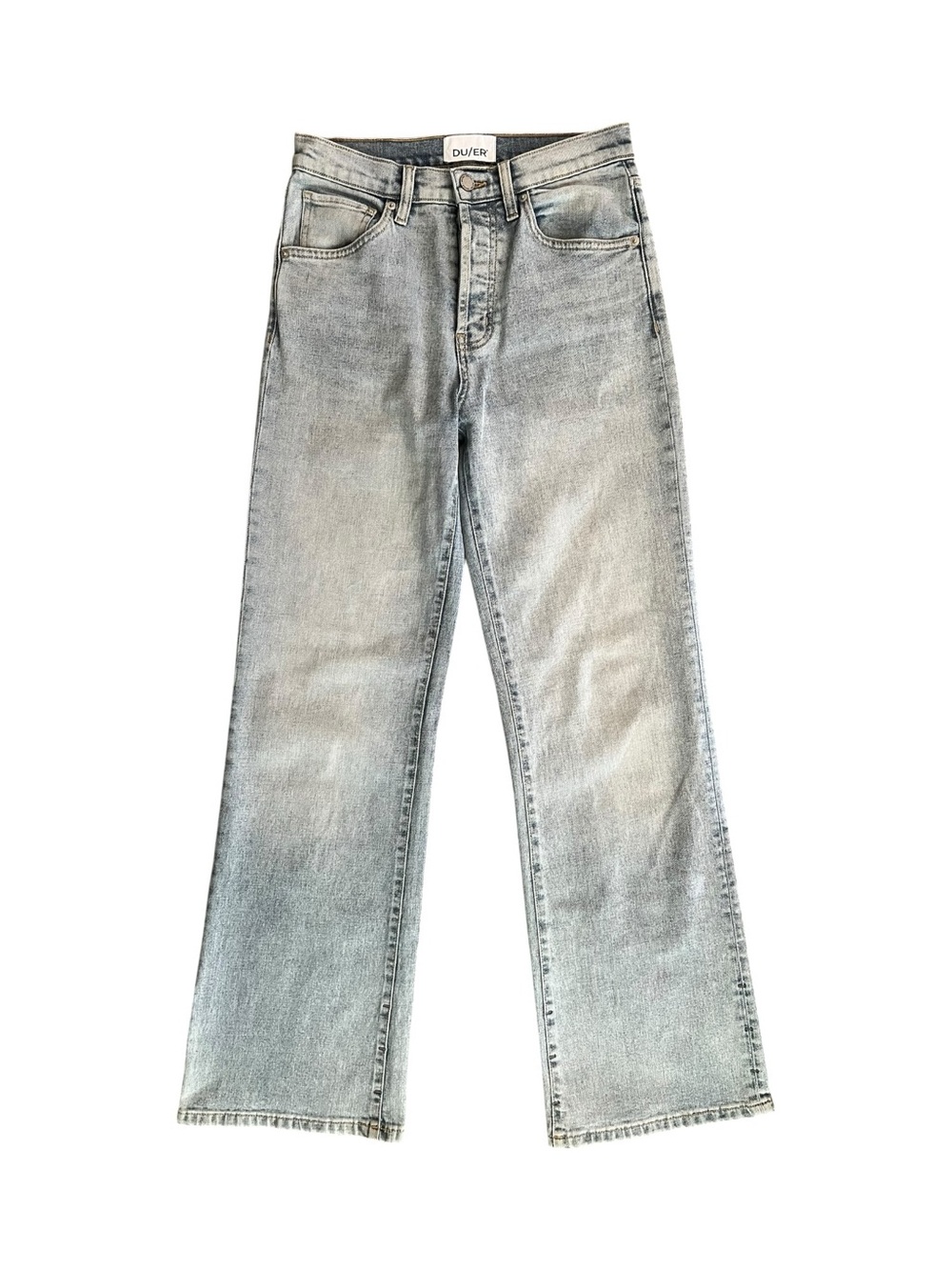 DU/ER Light Wash Wide Leg Jeans Light Blue Women’s size 26x33